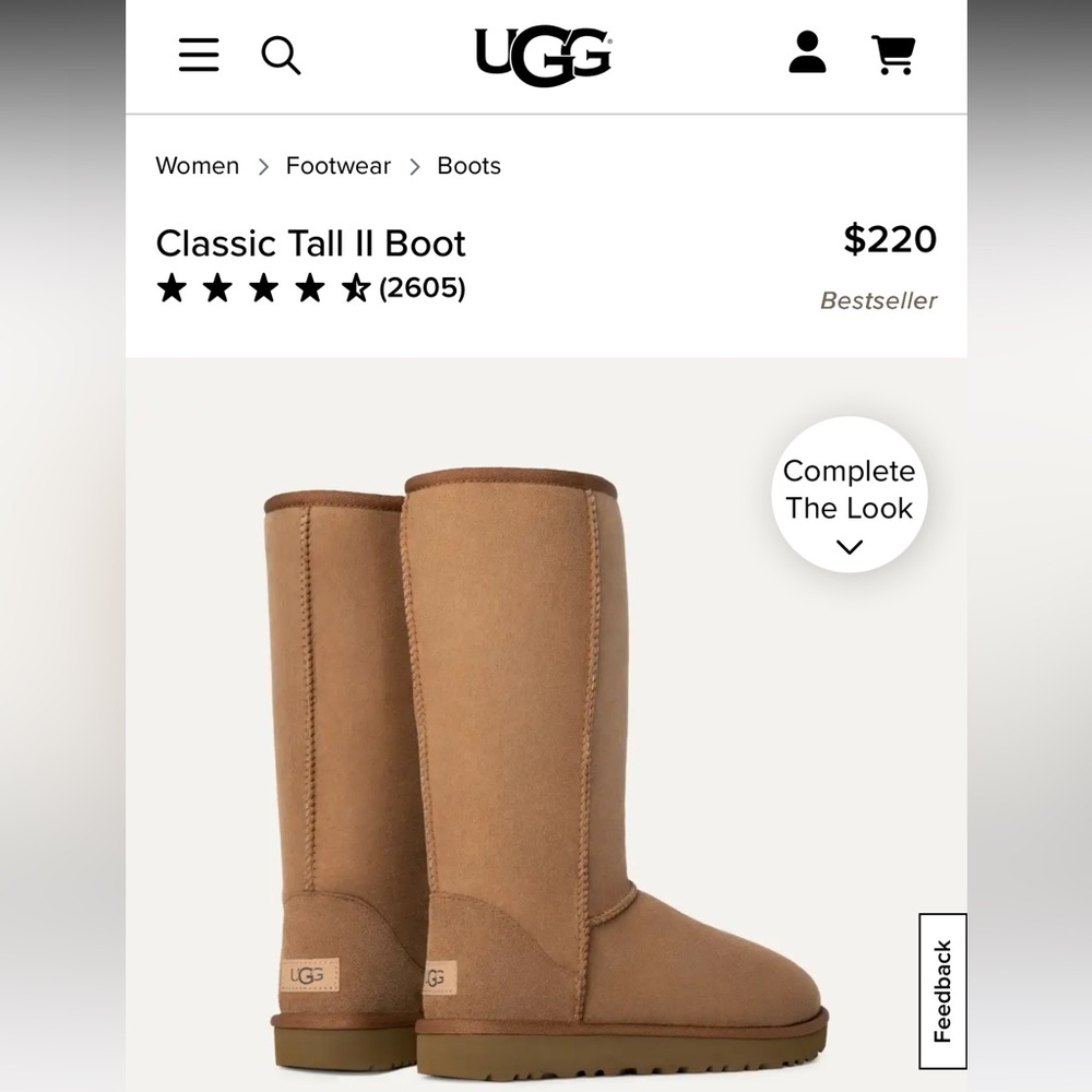 UGG Classic Tall Boots in Tan